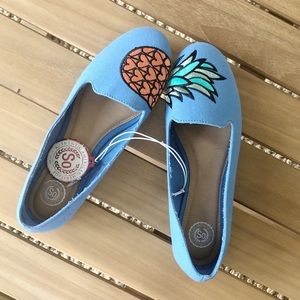 🆕 SO Pineapple Ballet Flats